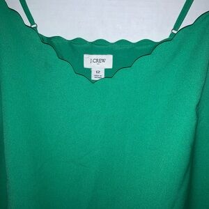 J. Crew Vibrant Green Camisole Top